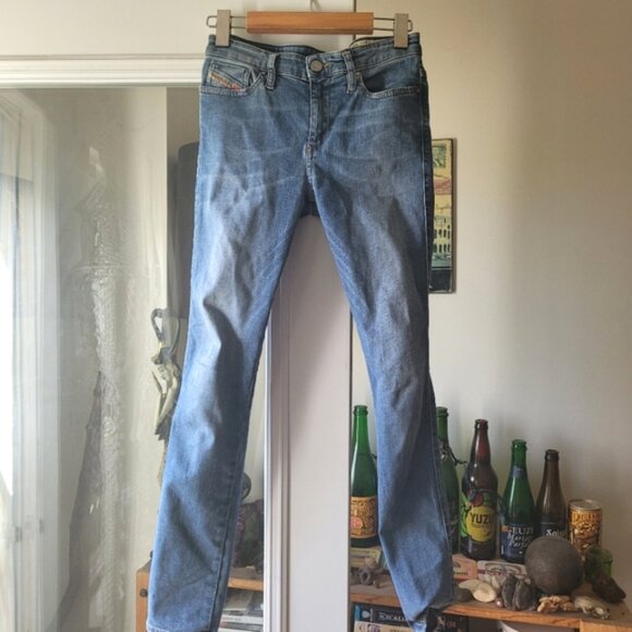 Diesel Skinzee-Xp super slim skinny jeans size W26L30 - Picture 2 of 9